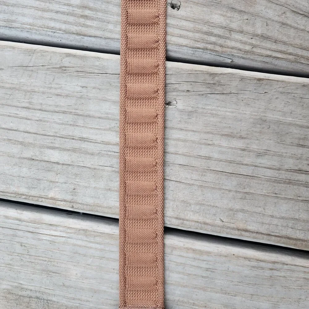 NWOT Carhartt Brown Dog Collar Nylon Reflective Wide 1.5